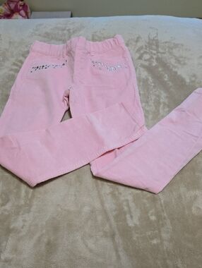 Gymboree Pink Corduroy Jeans with Sequin Accent